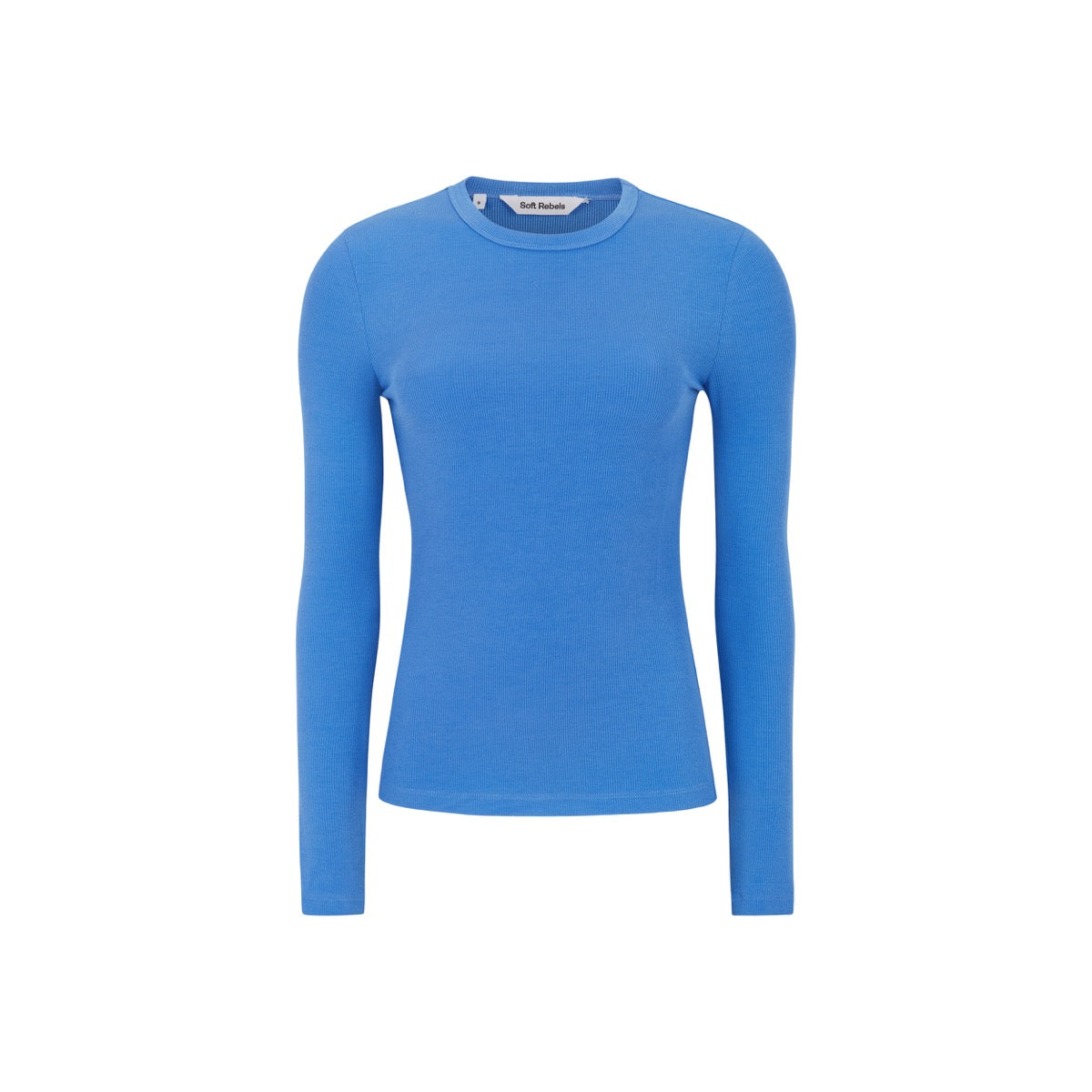 Soft Rebels Fenja O Neck Top Regatta Blå