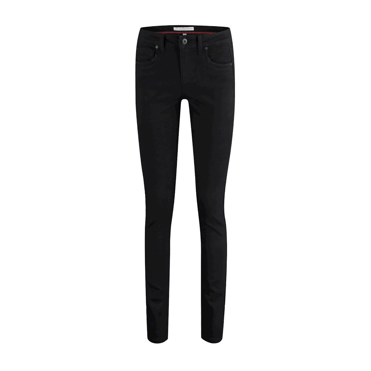 Red Button Jimmy Jeans Sort Denim