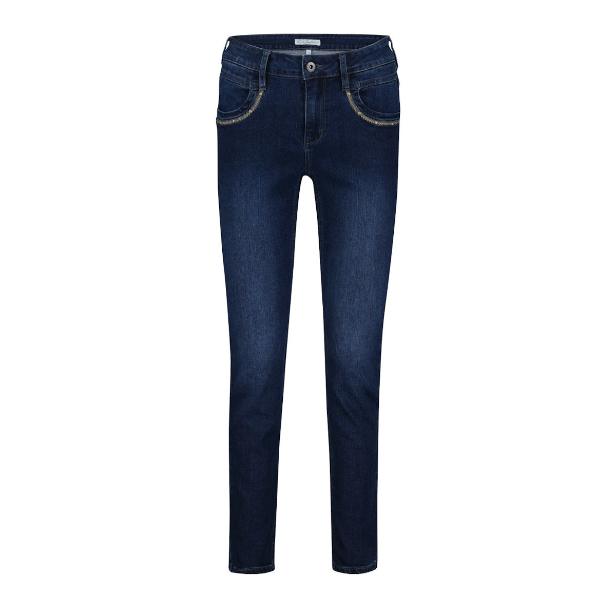Red Button Sissy Jeans Embrodidery Classic Blå