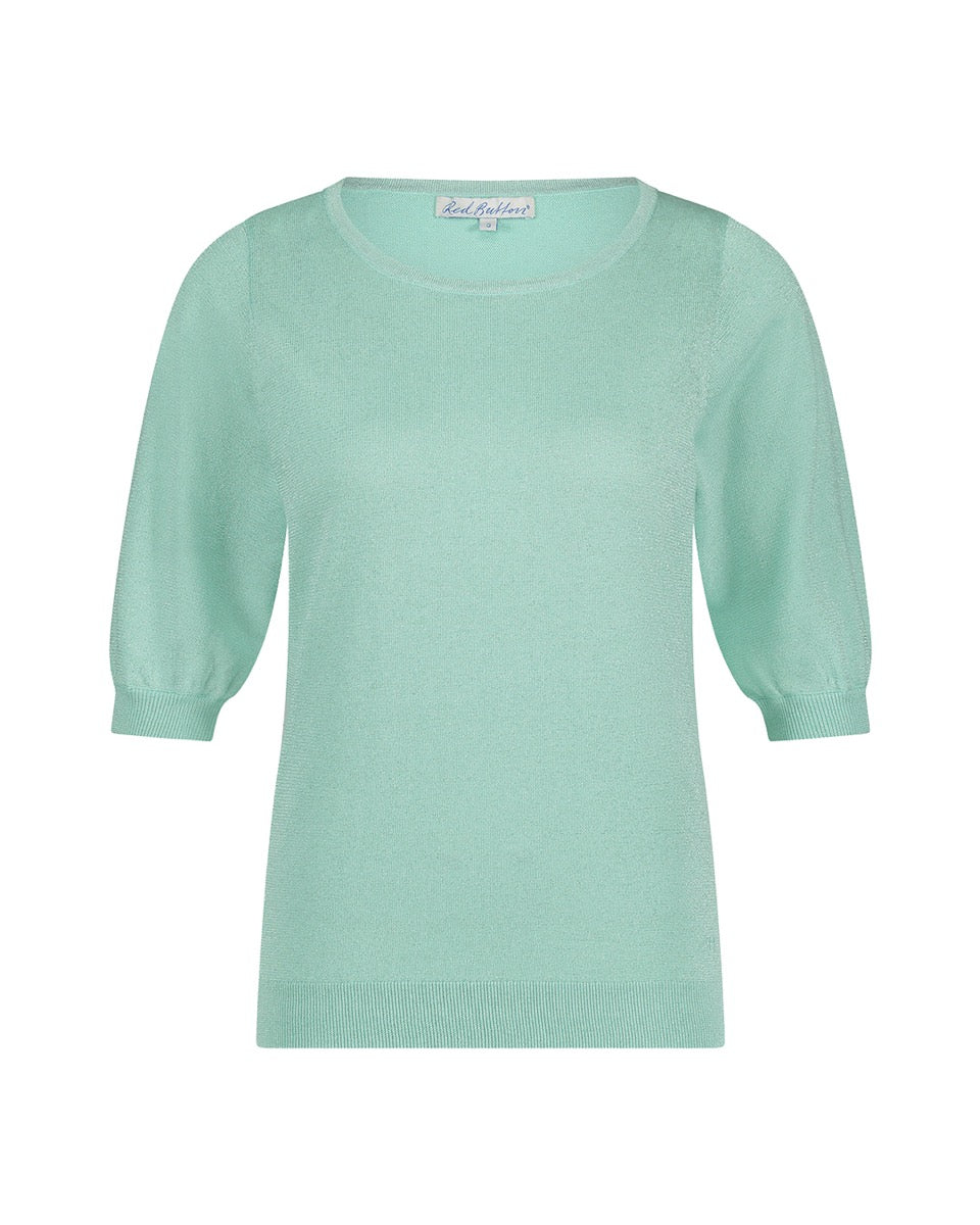 Red Button Sweet Sparkle Bluse 62cm Mint Grøn