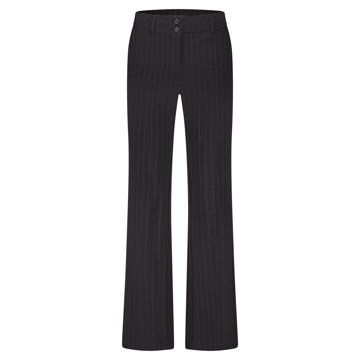 Red Button Bibette Punta Bukser Pinstribe L32 Sort