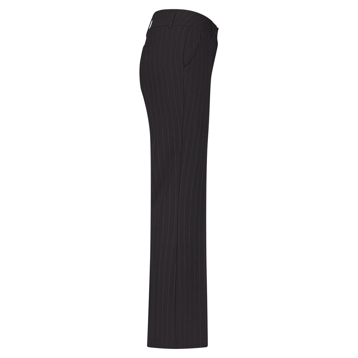 Red Button Bibette Punta Bukser Pinstribe L32 Sort
