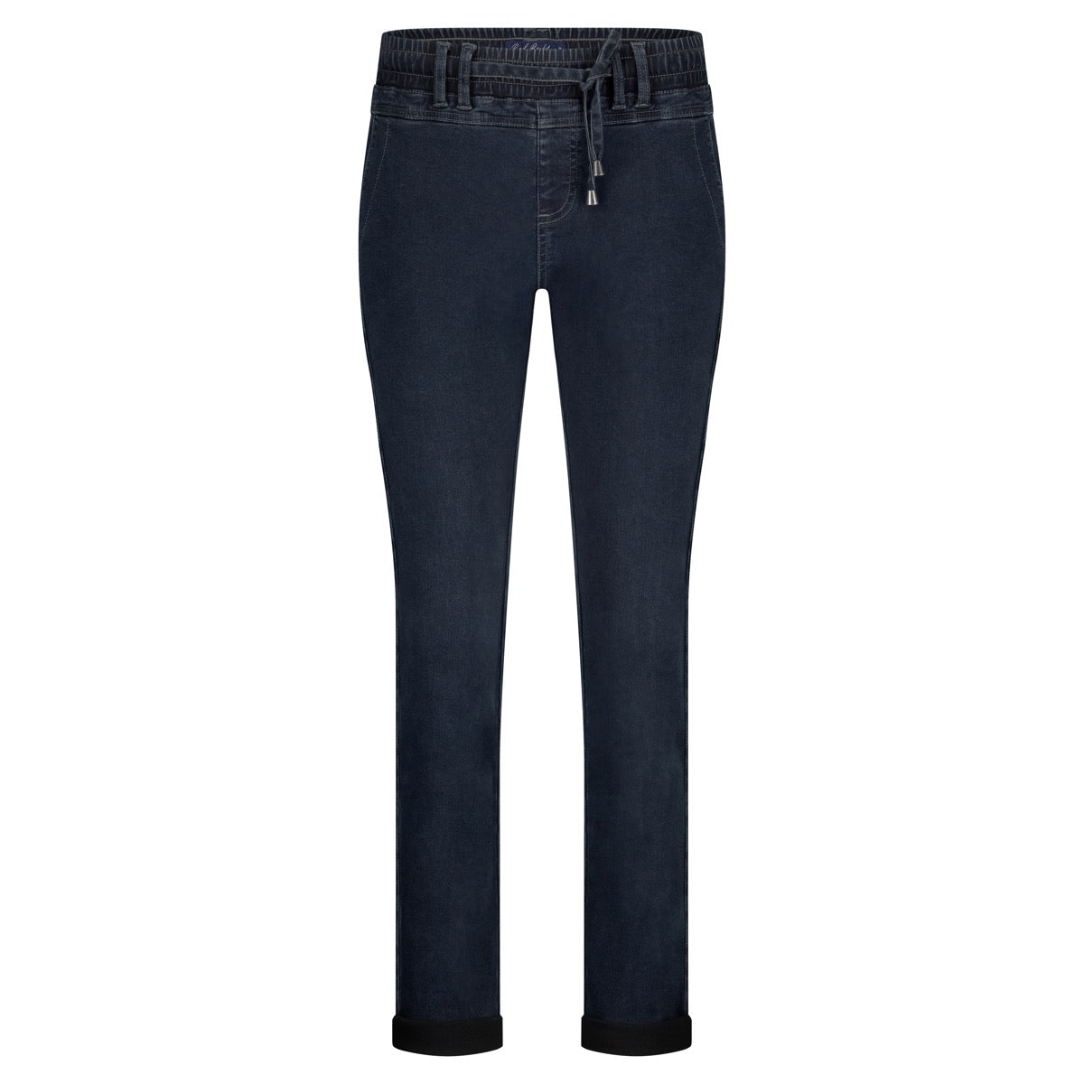 Red Button Tessy Jeans Denim Dark Stone Used Blå