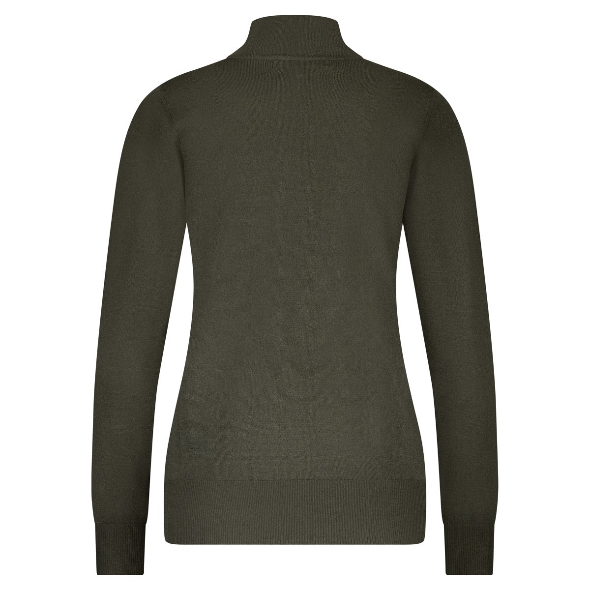 Red Button Turtle Sparkle Rullekrave Strik Khaki Grøn