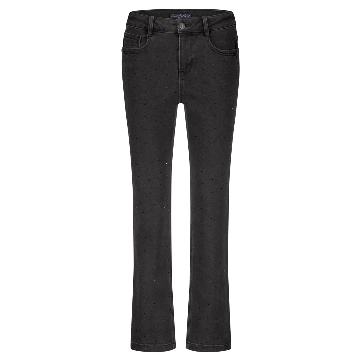 Red Button Kim Jeans Strass L30 Sort