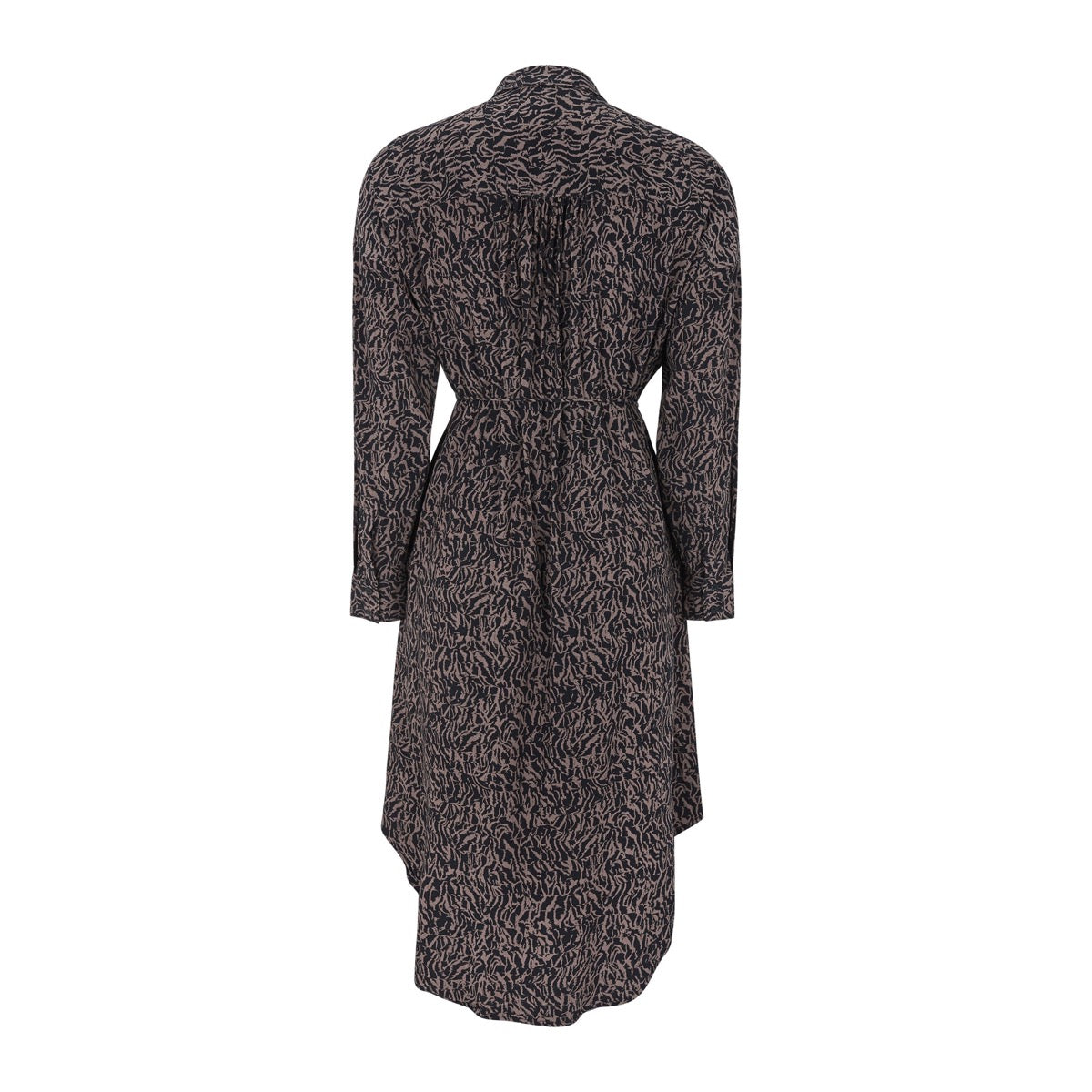 Soft Rebels Freedom Midi Skjorte Kjole Dyre Print Kaffe