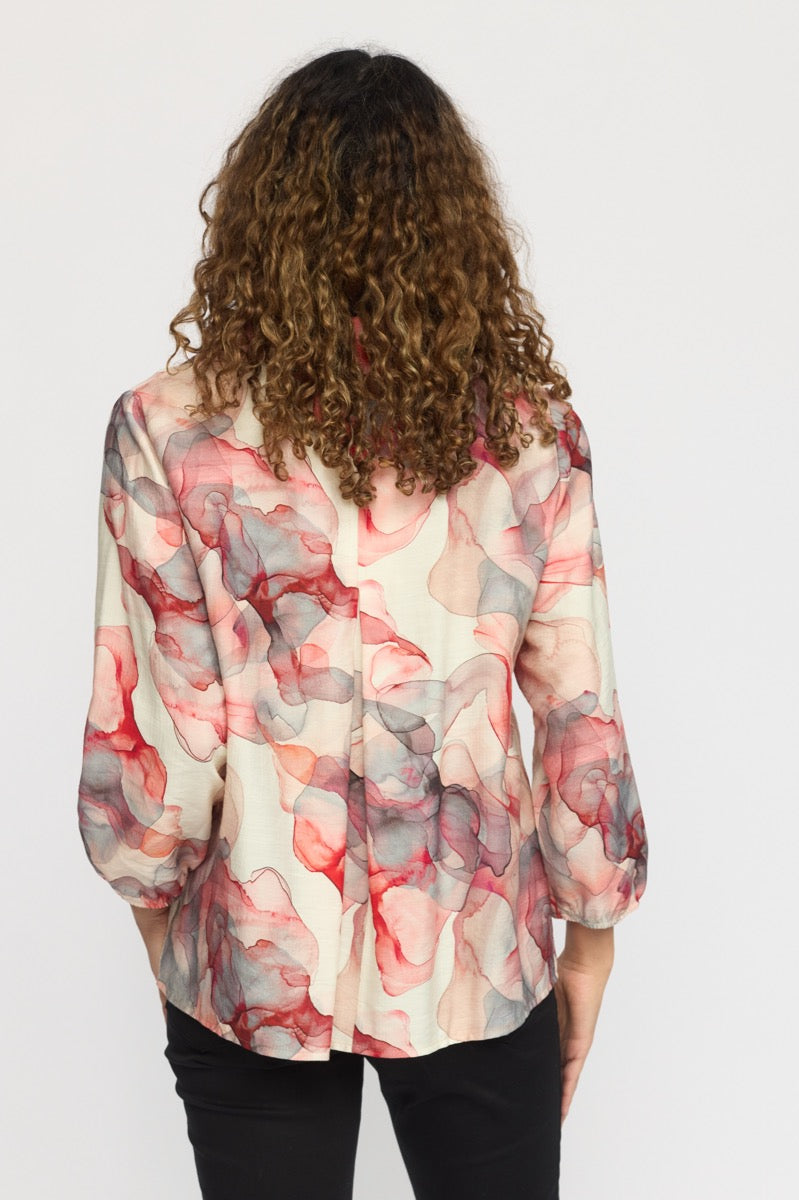 2 Biz Sybille Bluse Rød