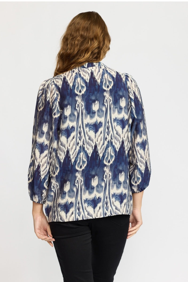 2 Biz Vanja Bluse Blå