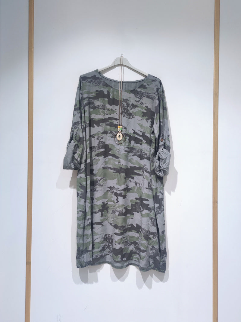 Löwenstein MOGA Tunika Camo Grå
