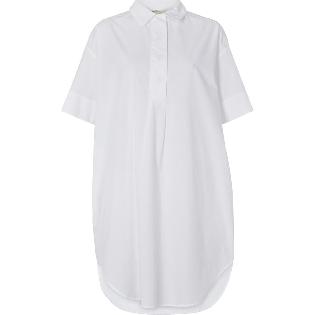 Basic Apparel Vilde Tunika Bright Hvid