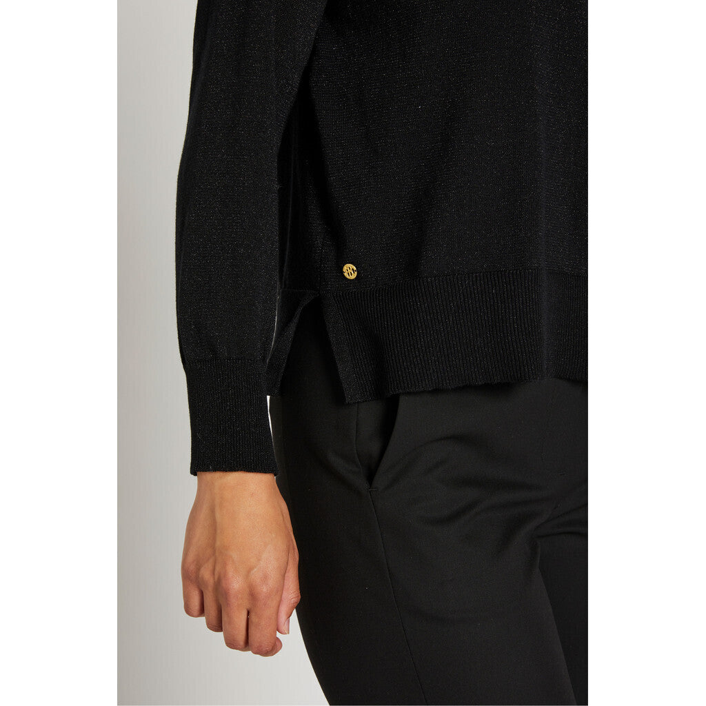 PBO Bekka Strik Sweater Sort