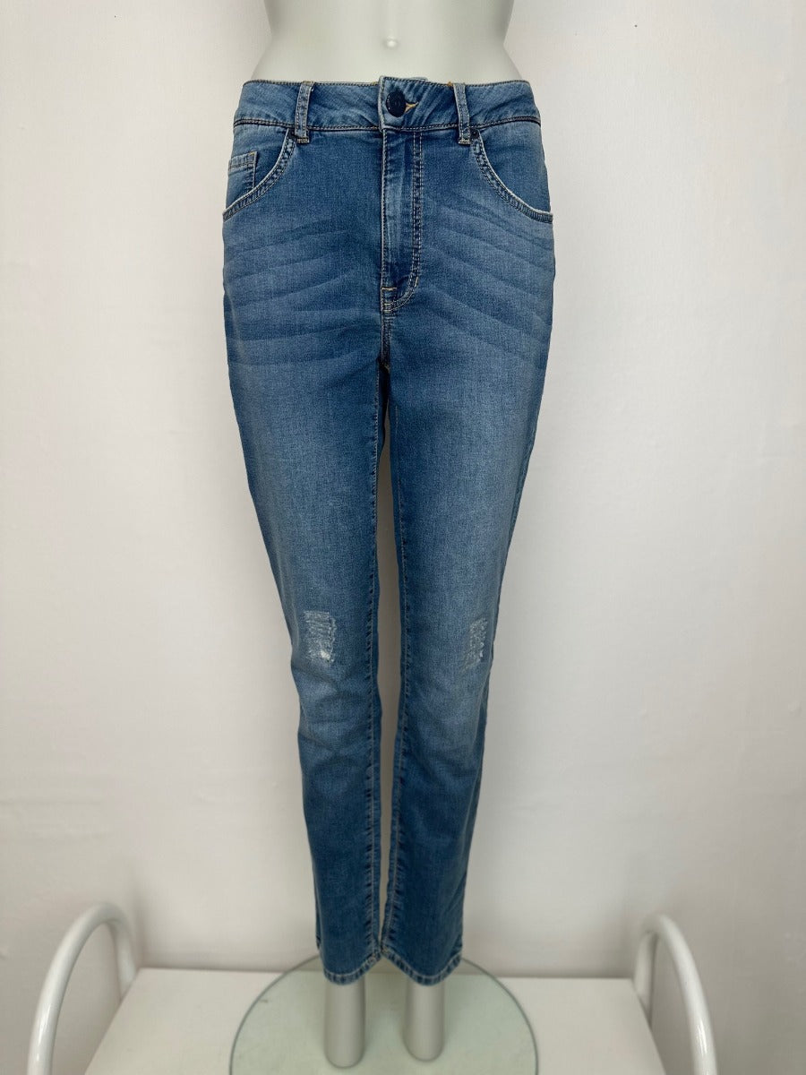 Pieszak Diva Girlfriend Jog Wash Denim Blå