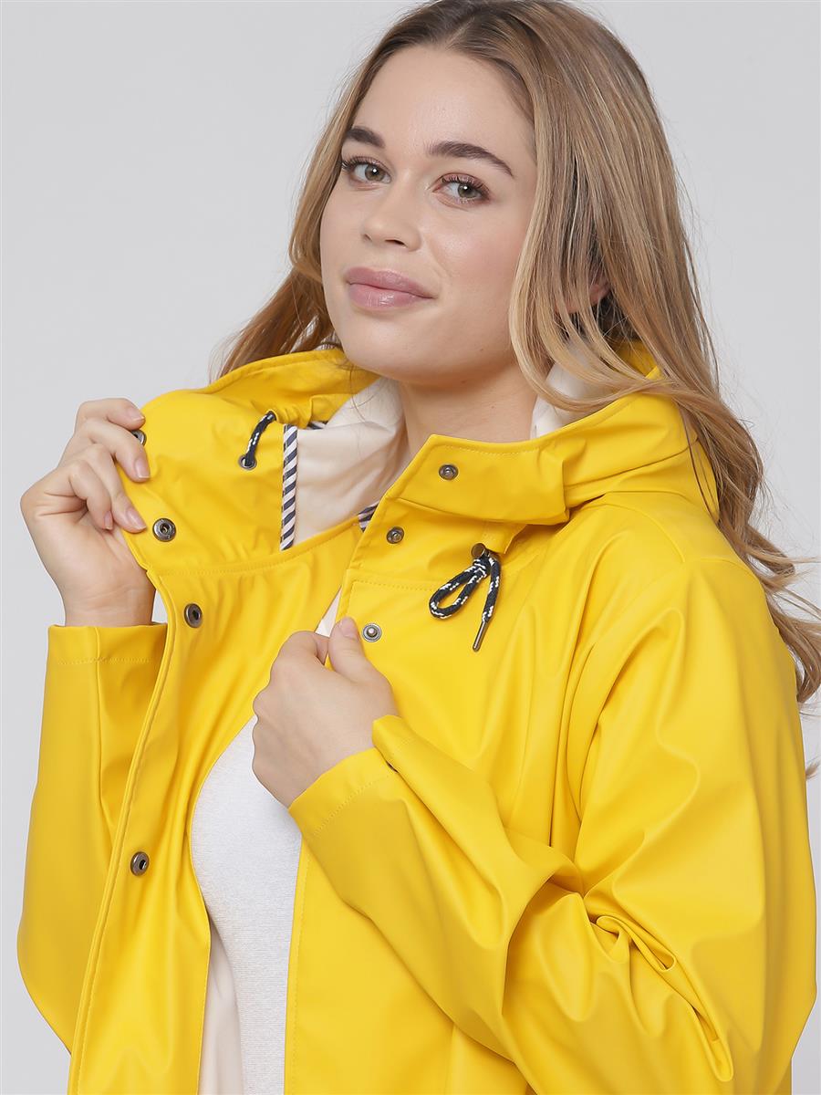 Etage Parka Regnjakke, Neon Gul