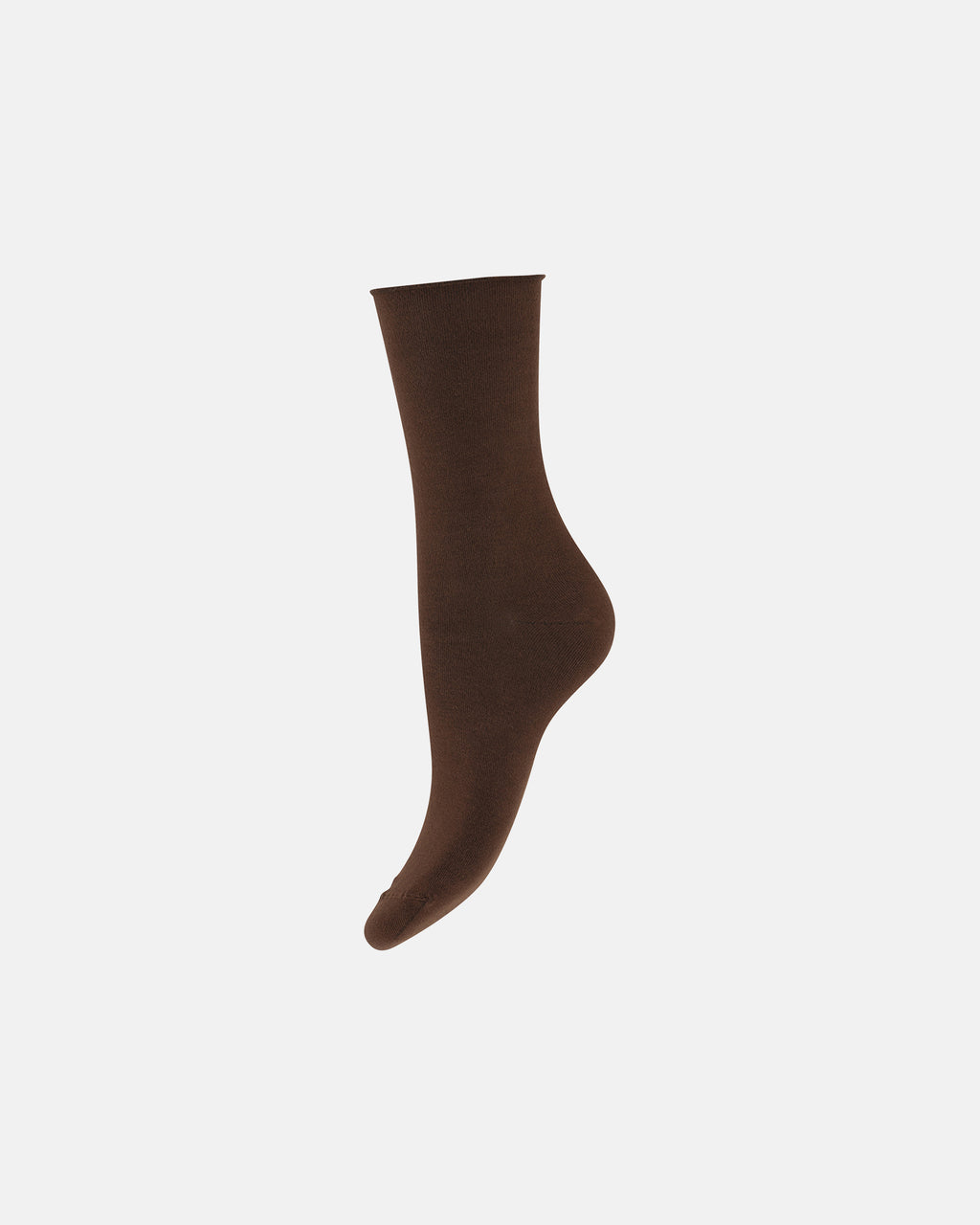 DECOY Ankelsok Fine Knit Bamboo Brun