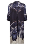 Nü Denmark Cilje Tunika Kjole Print Blå