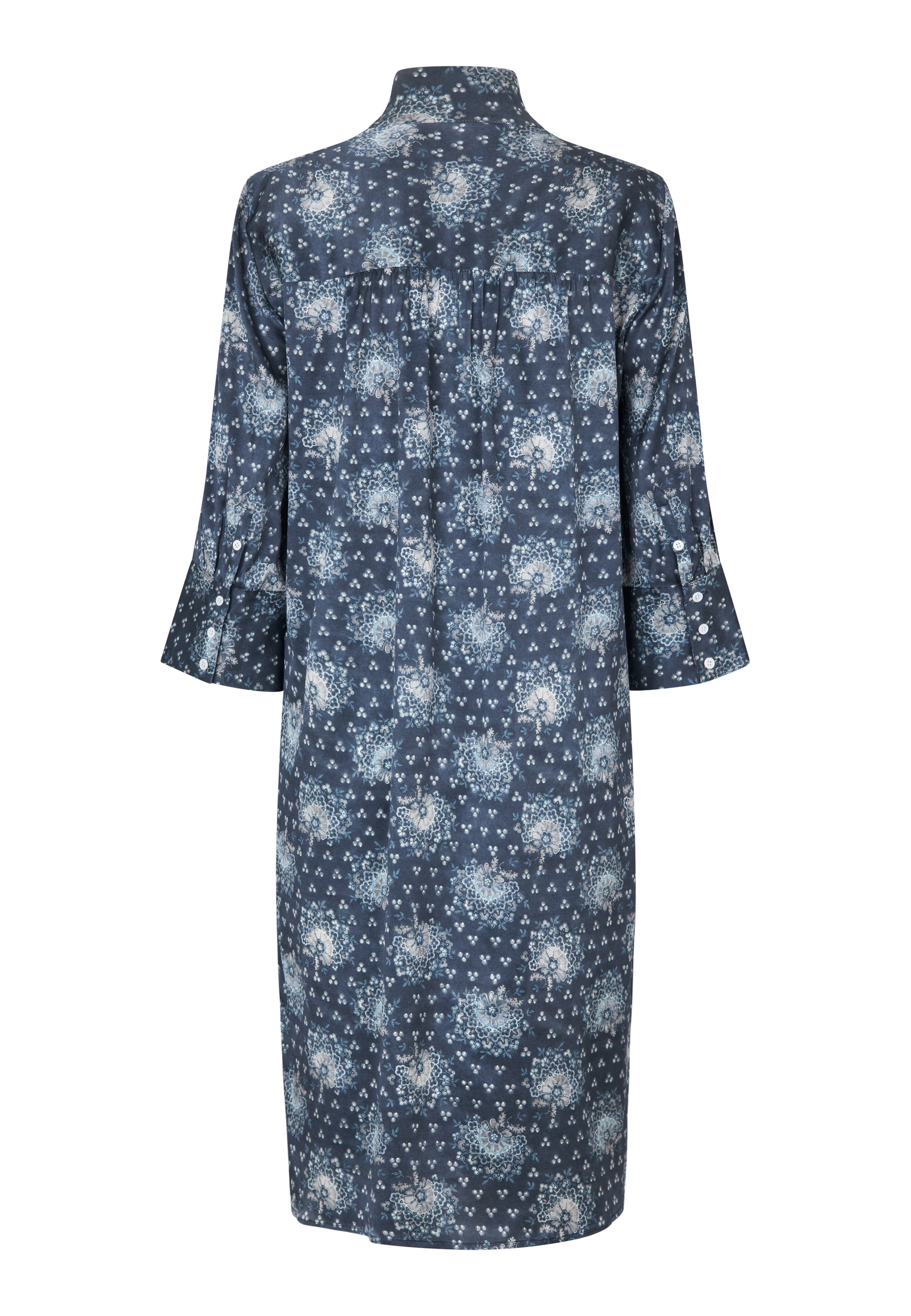 Dea Kudibal KAMILLES Skjorte Kjole Ikebana Blå
