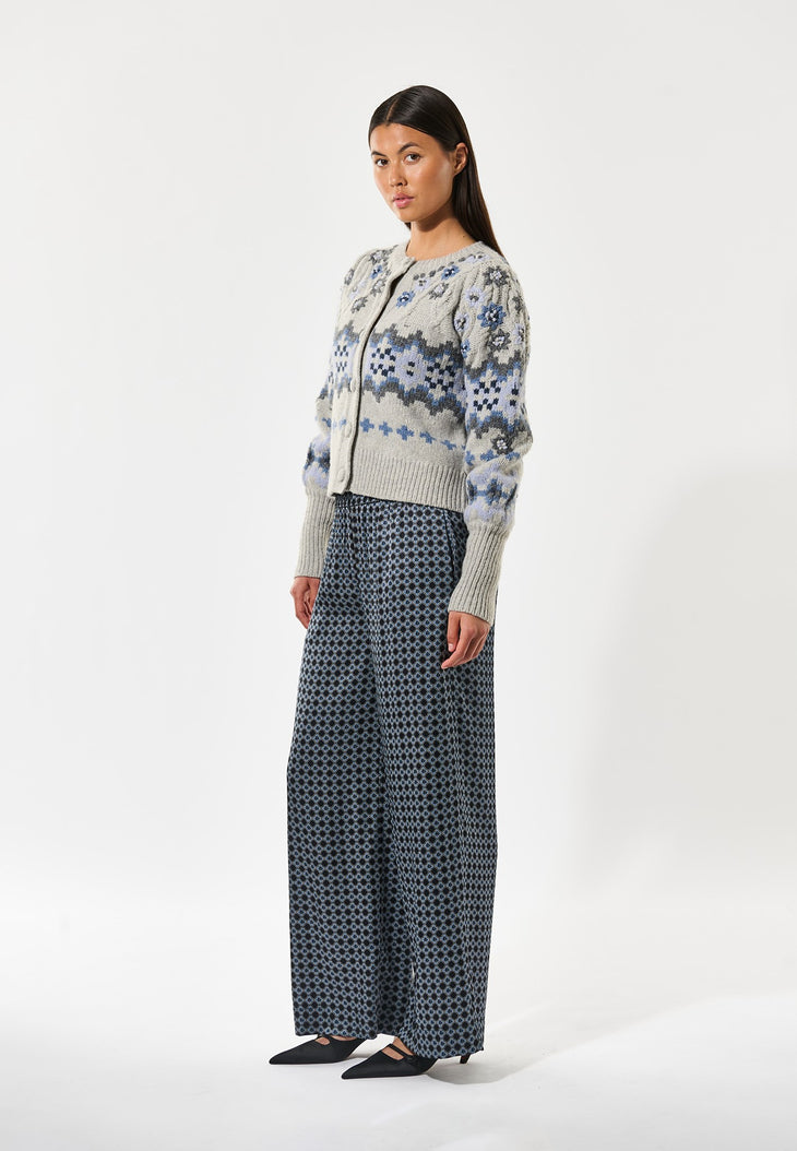 Dea Kudibal MARGO Bukser w Elastic Waist Masao Blå