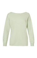 YAYA Sweater Boatneck LS Dewkvist Grøn