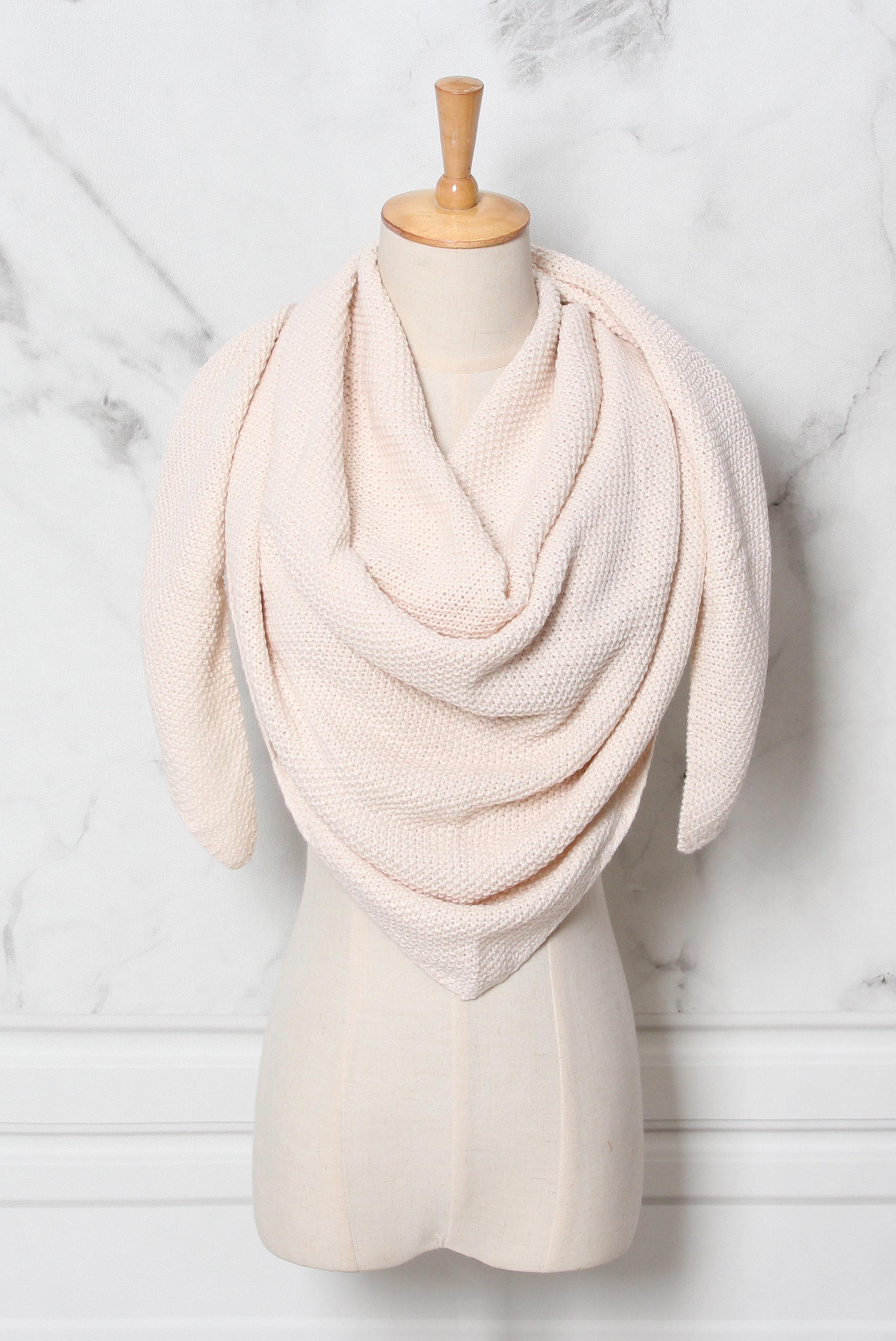 Löwenstein Tørklæde WIN Ensfarvet Beige