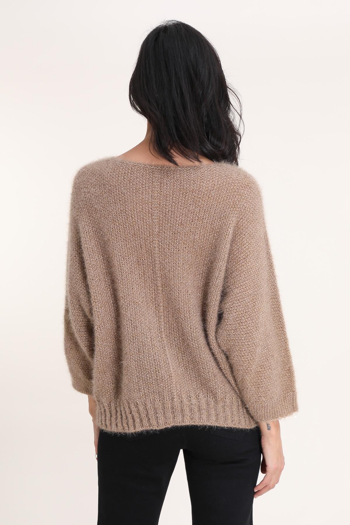 Löwenstein BELLA Pullover Camel Brun  Onesize