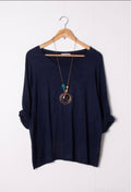 Löwenstein BELLI Pullover Navy Blå  Onesize
