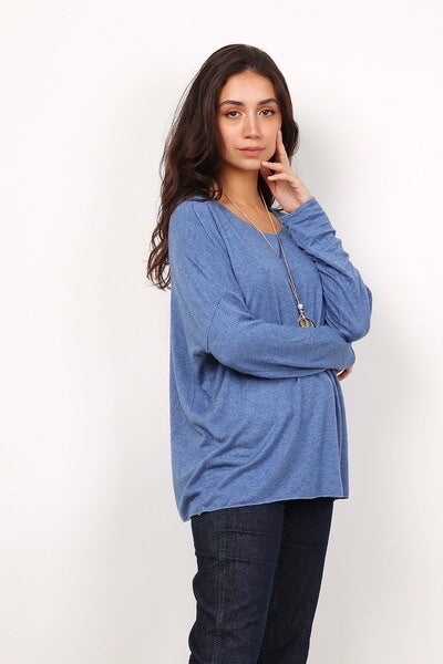 Löwenstein BELLI Pullover Jeans Blå  Onesize