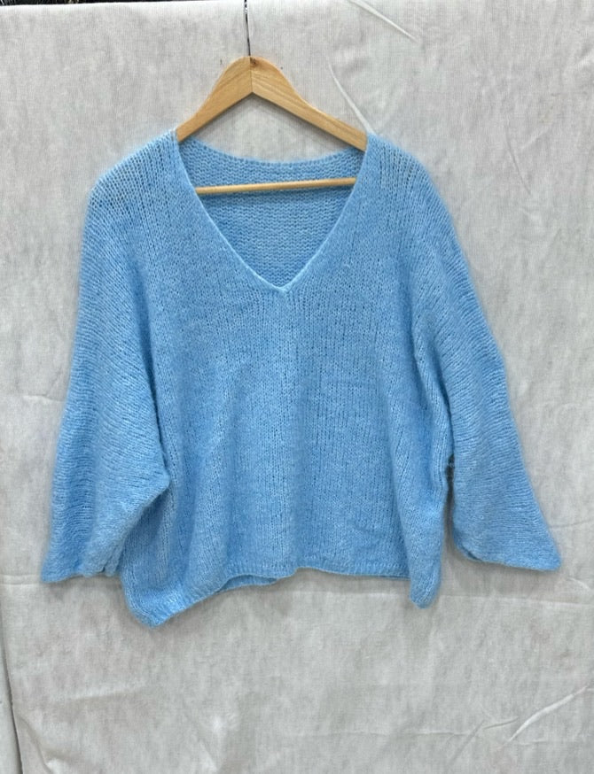 Löwenstein BELLA Pullover Sky Blå  Onesize