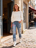 Sexy Woman Jeans Panta Pink Hearts Lys Denim