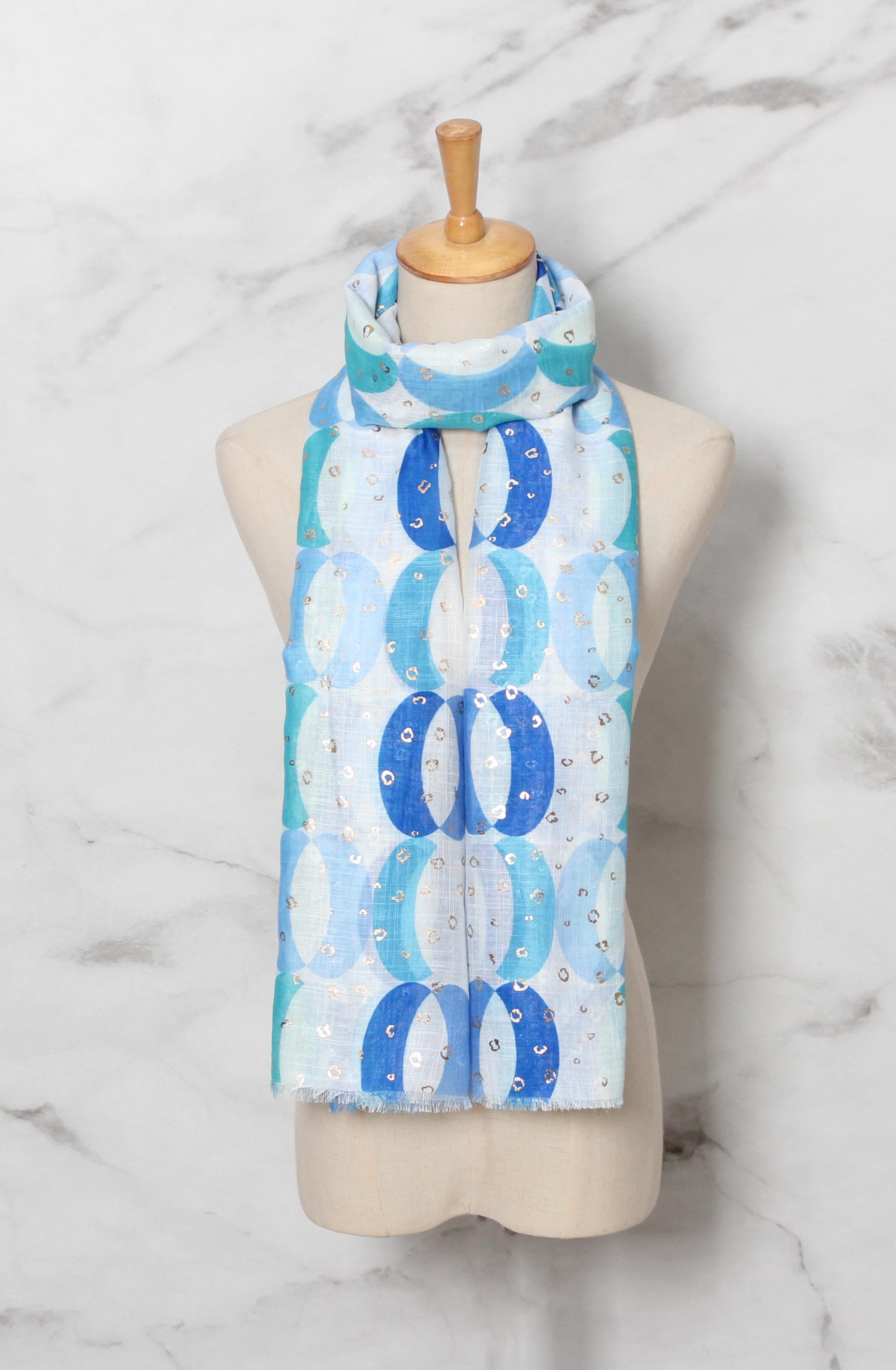 Löwenstein Tørklæde LIF Zero Guld Blå