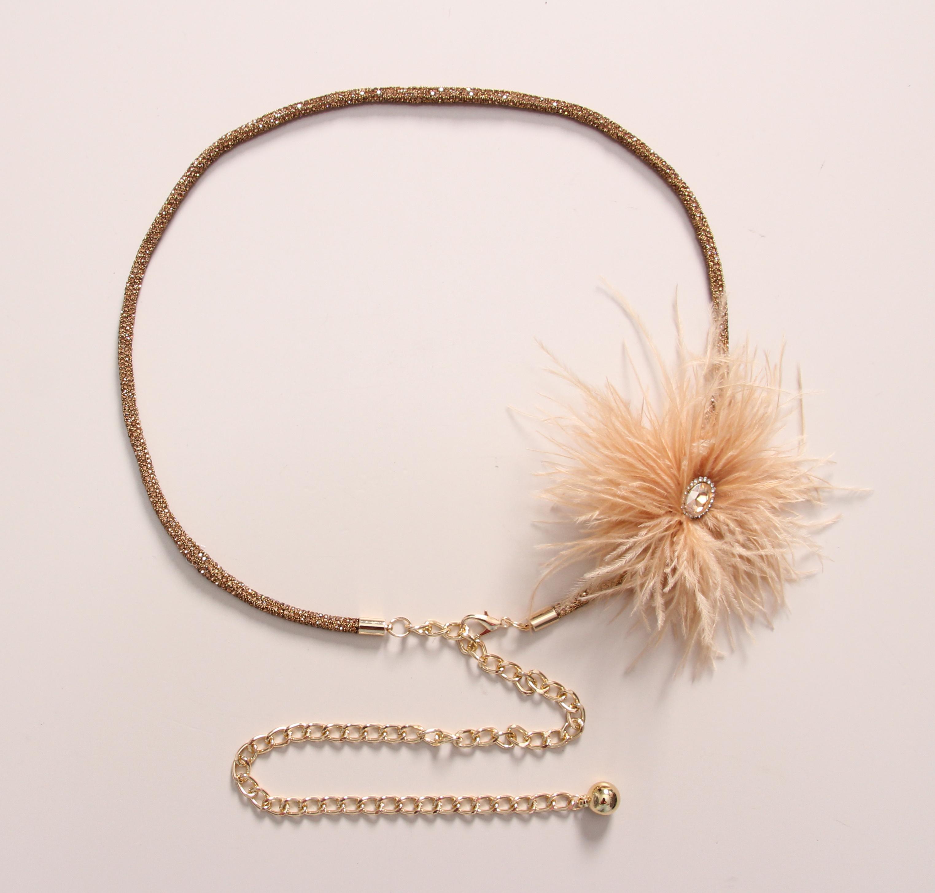 Löwenstein Bælte Fjer Sten Guld