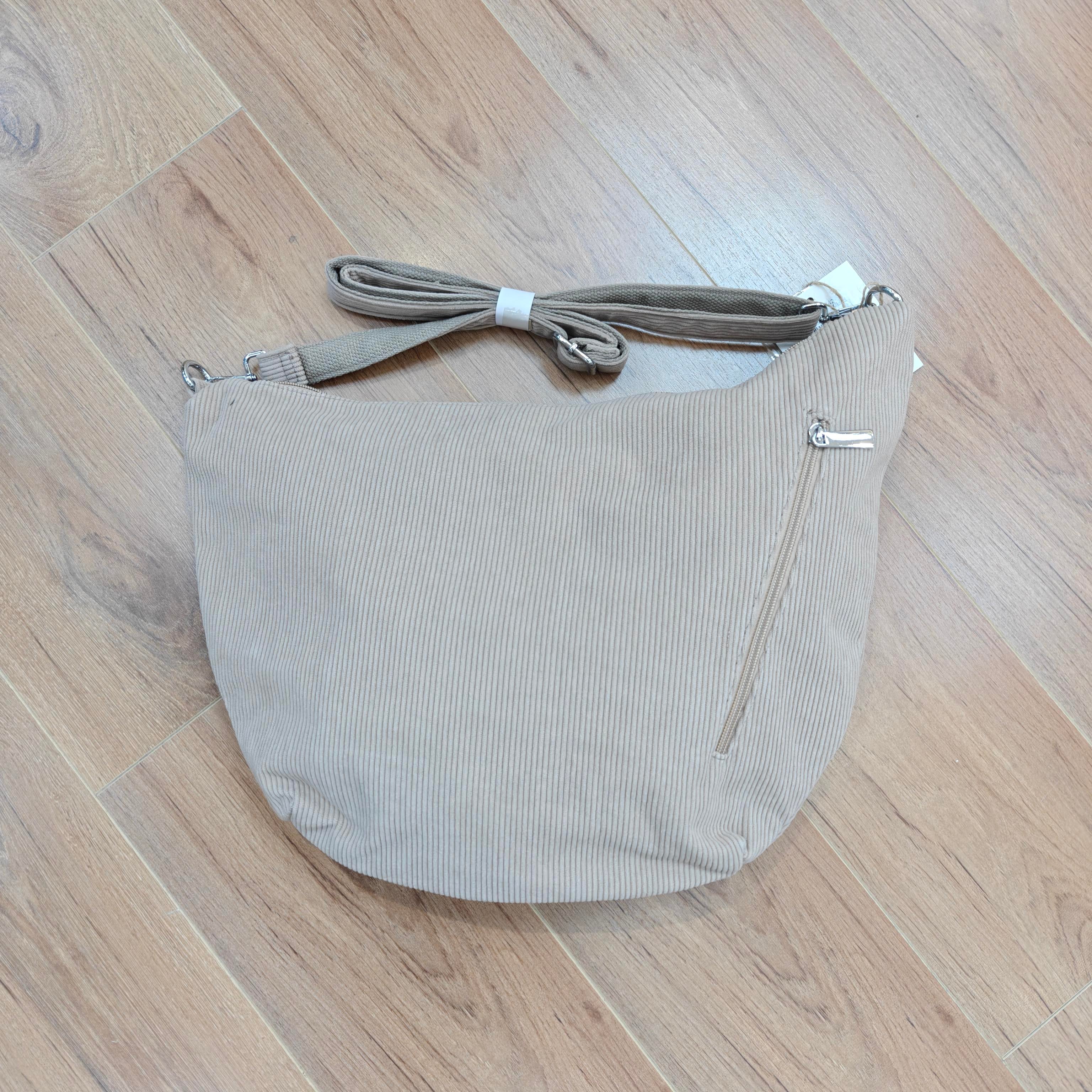 Löwenstein Skuldertaske Fløjl Mud