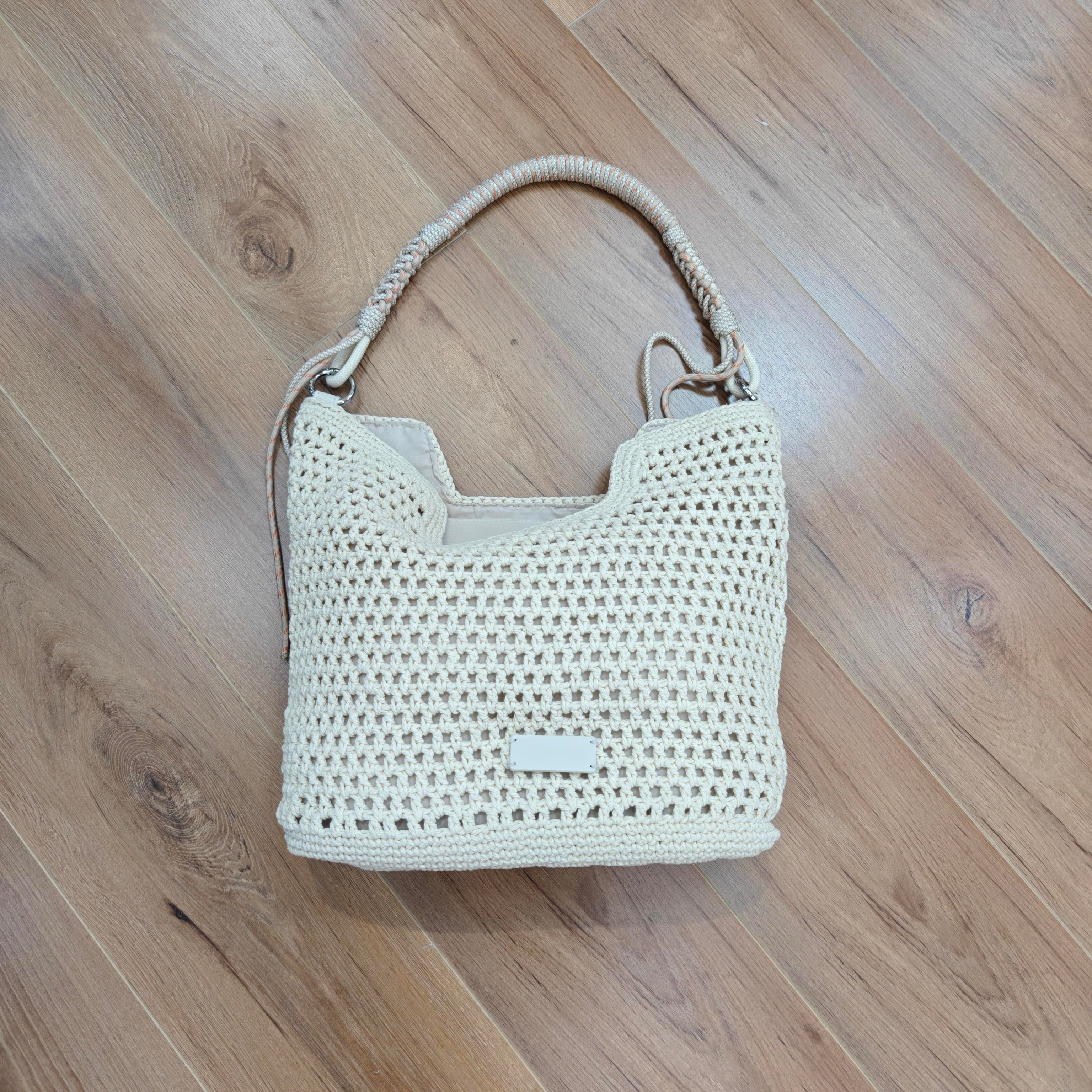 Löwenstein Taske Hæklet Beige