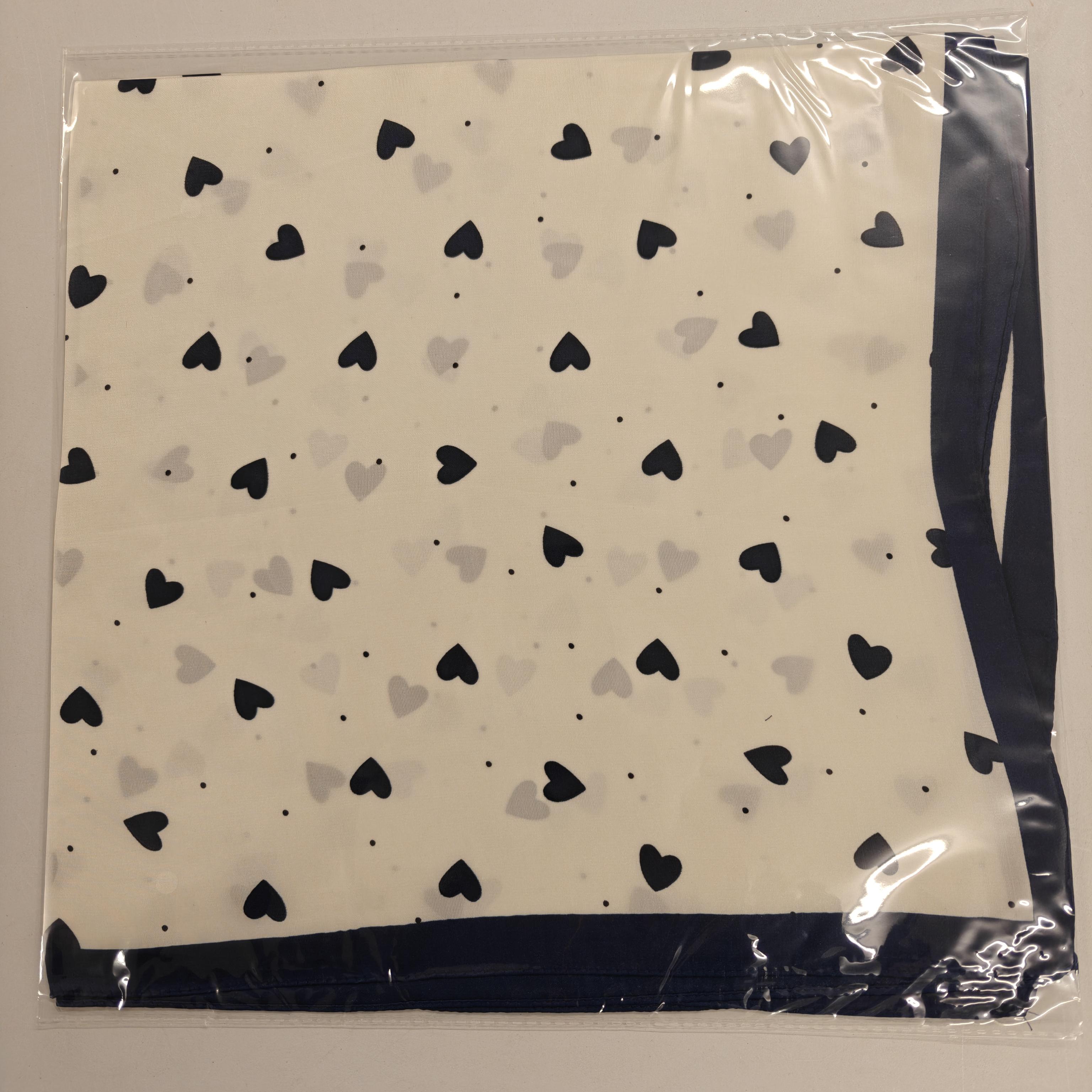 Löwenstein Tørklæde Små Hjerter Blå