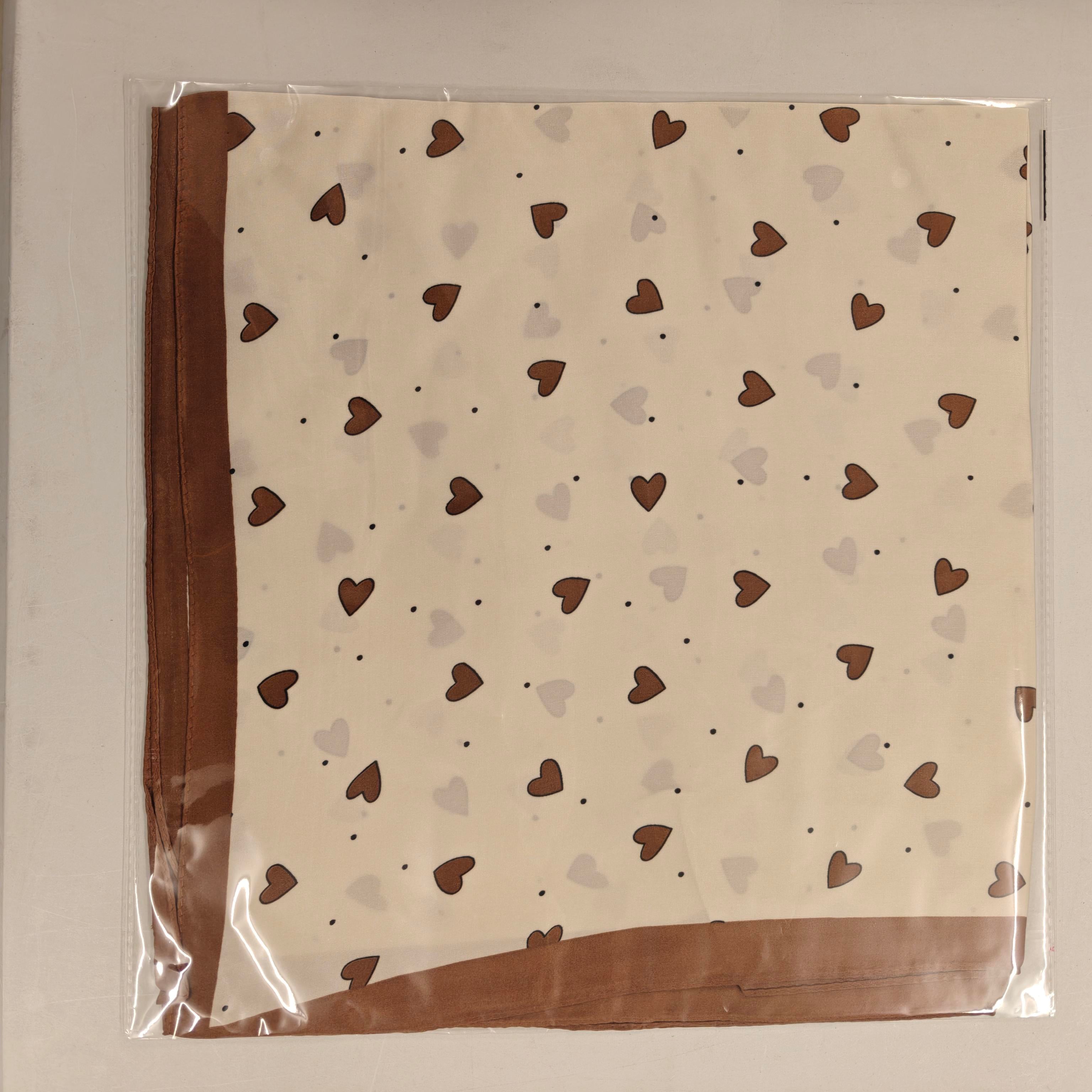 Löwenstein Tørklæde Små Hjerter Khaki