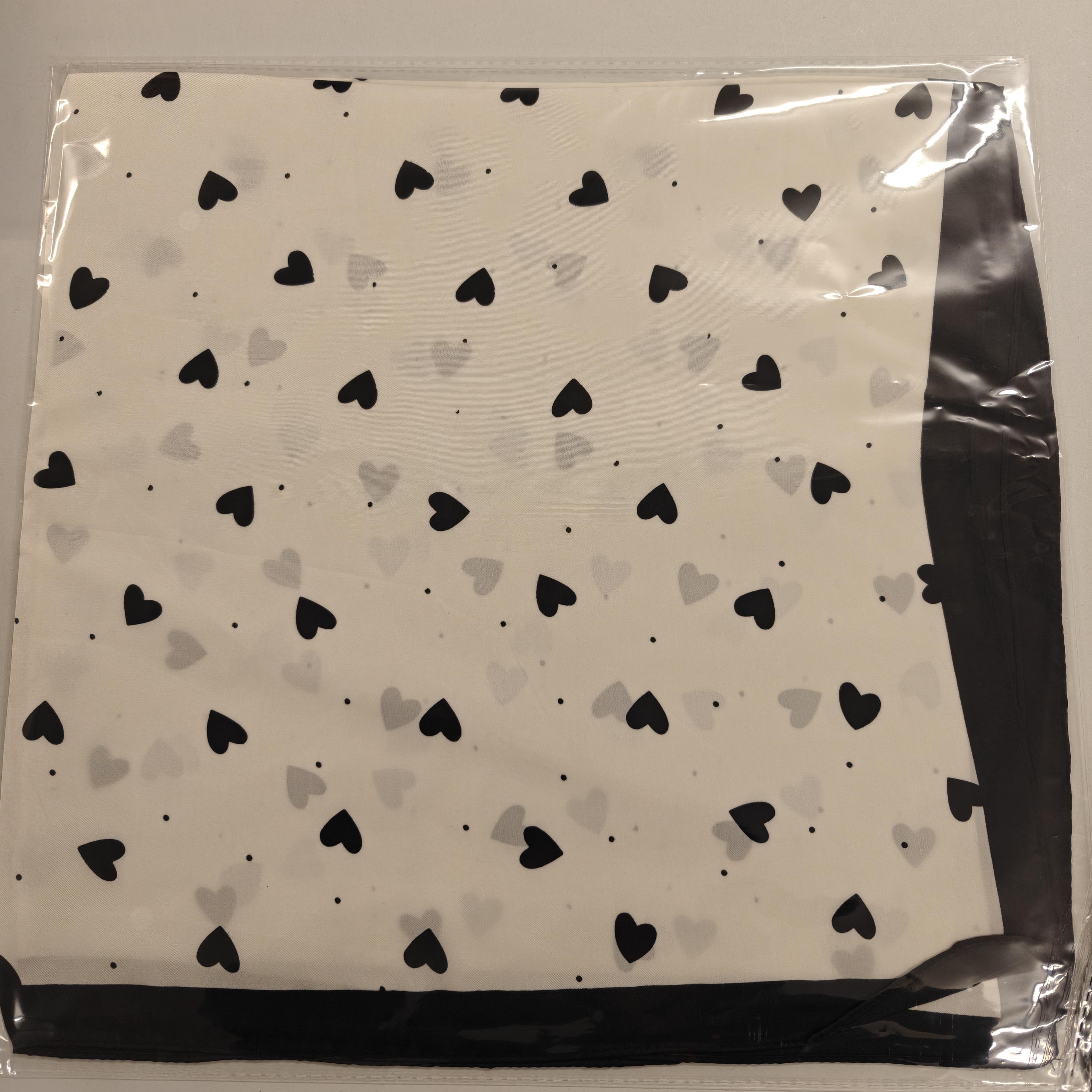 Löwenstein Tørklæde Små Hjerter Sorte