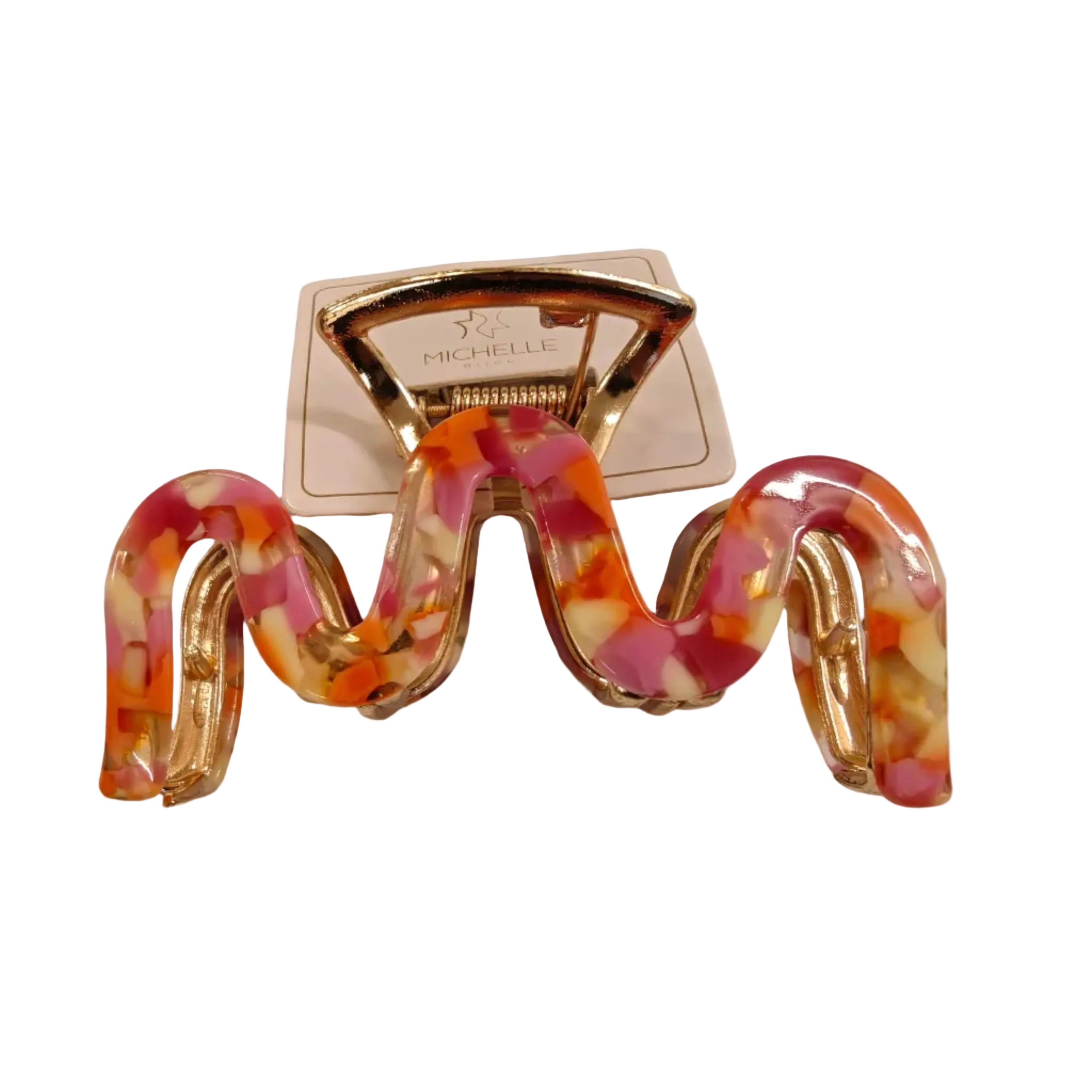 Löwenstein Hair Claw Snake Form Pink