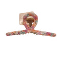 Löwenstein Hair Claw Straight Pink Grøn