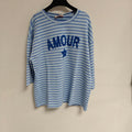 Löwenstein Sweatshirt AMOUR Blå