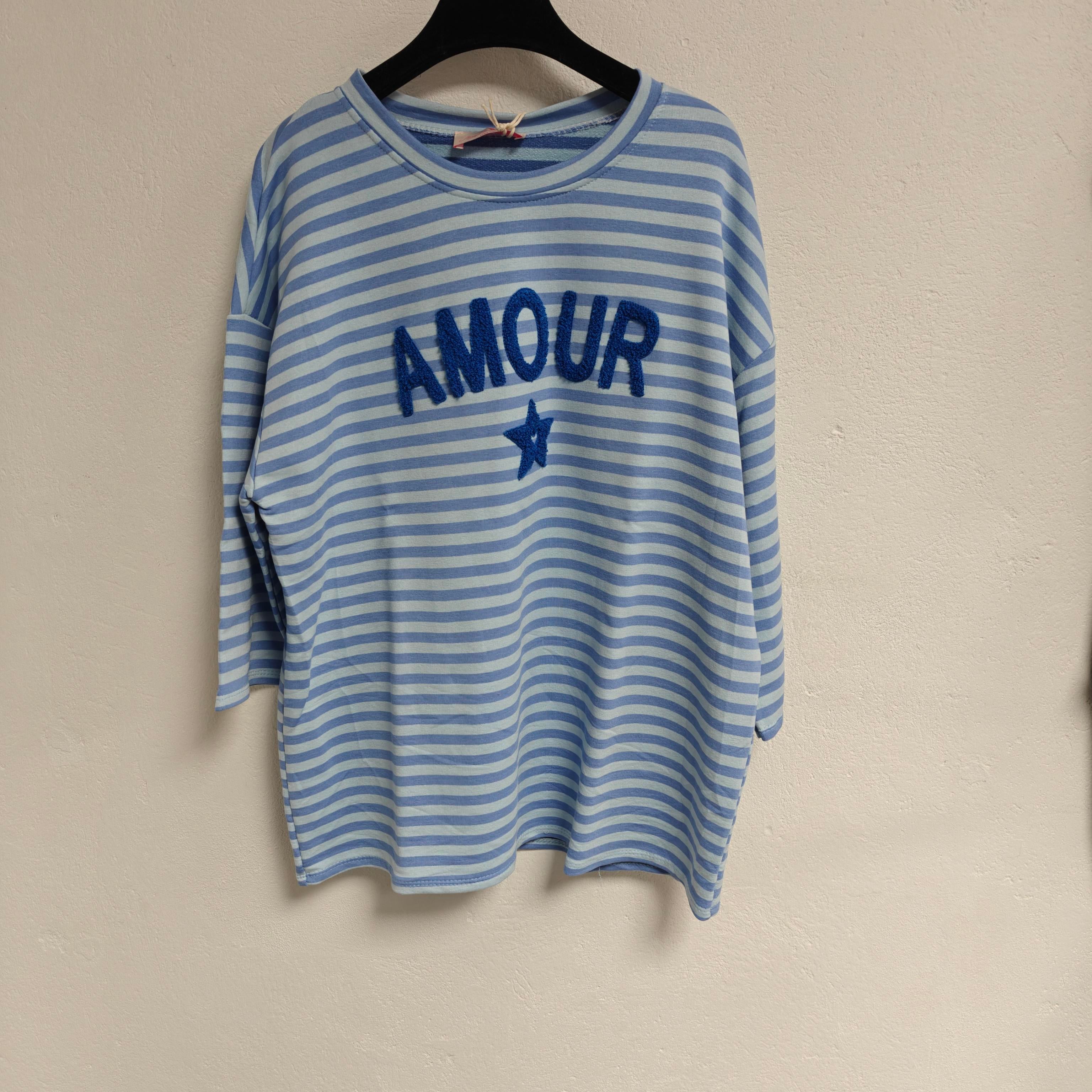 Löwenstein Sweatshirt AMOUR Blå