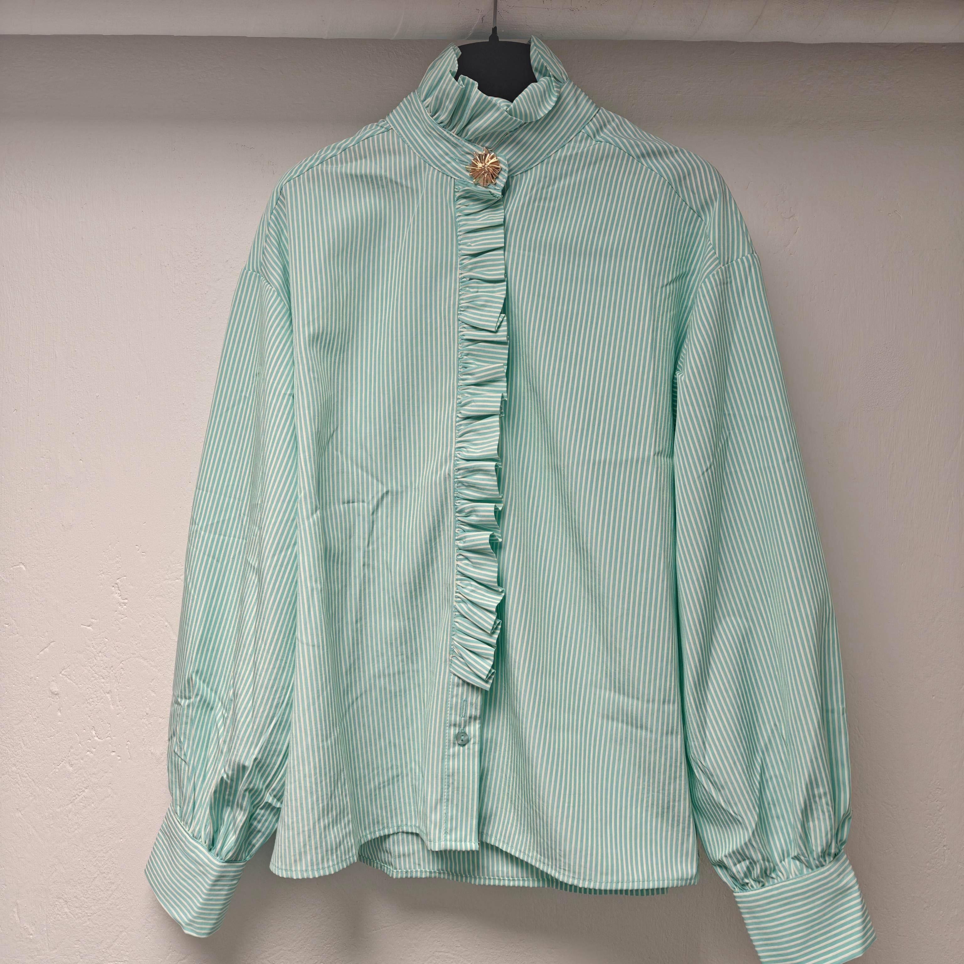 Löwenstein MILL Bluse Strib Grøn