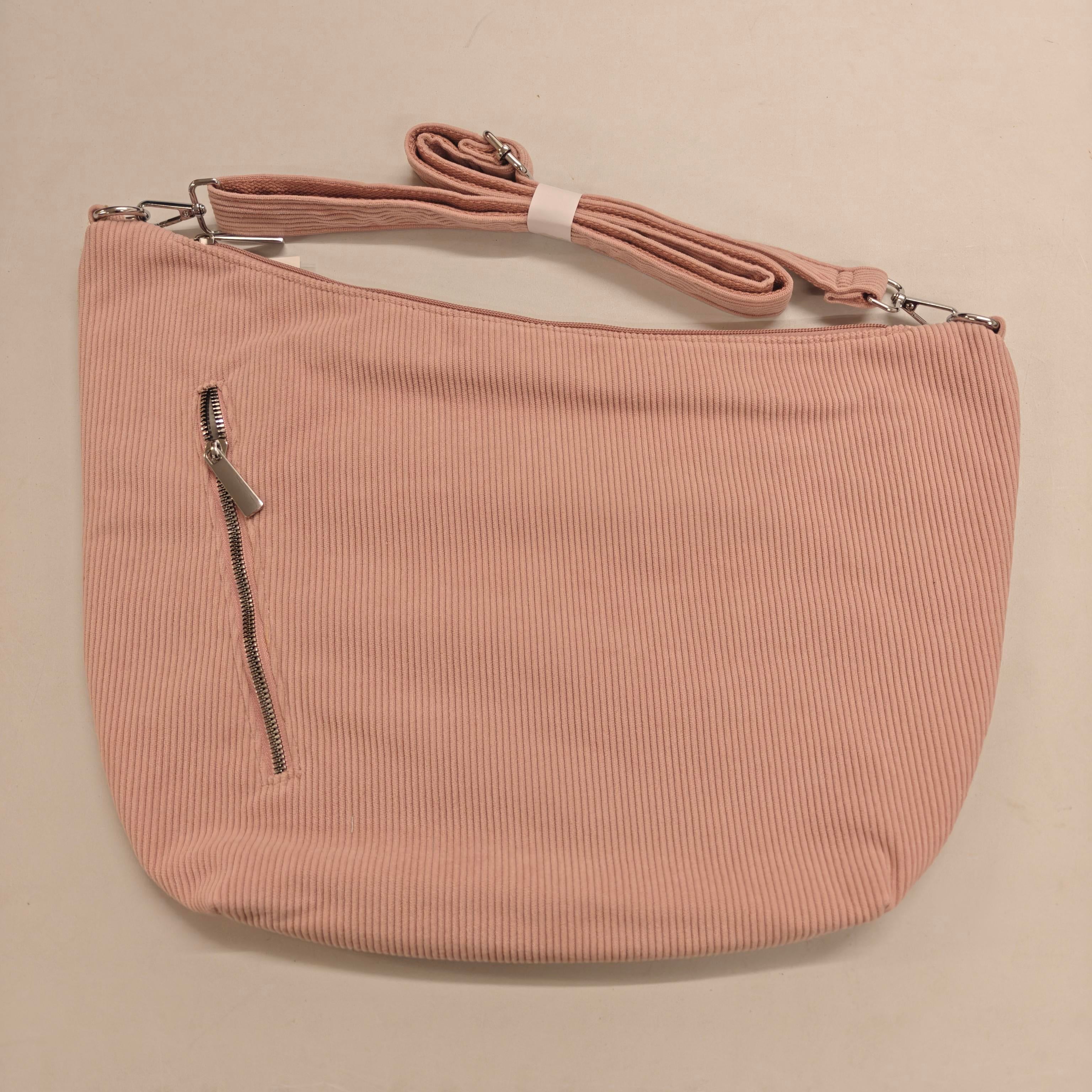 Löwenstein Skuldertaske Fløjl Rosa