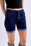 Place Du Jour JUNE Shorts Knapper Mørke Blå