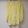 Löwenstein BELLI Bluse Broderi Gul  Onesize