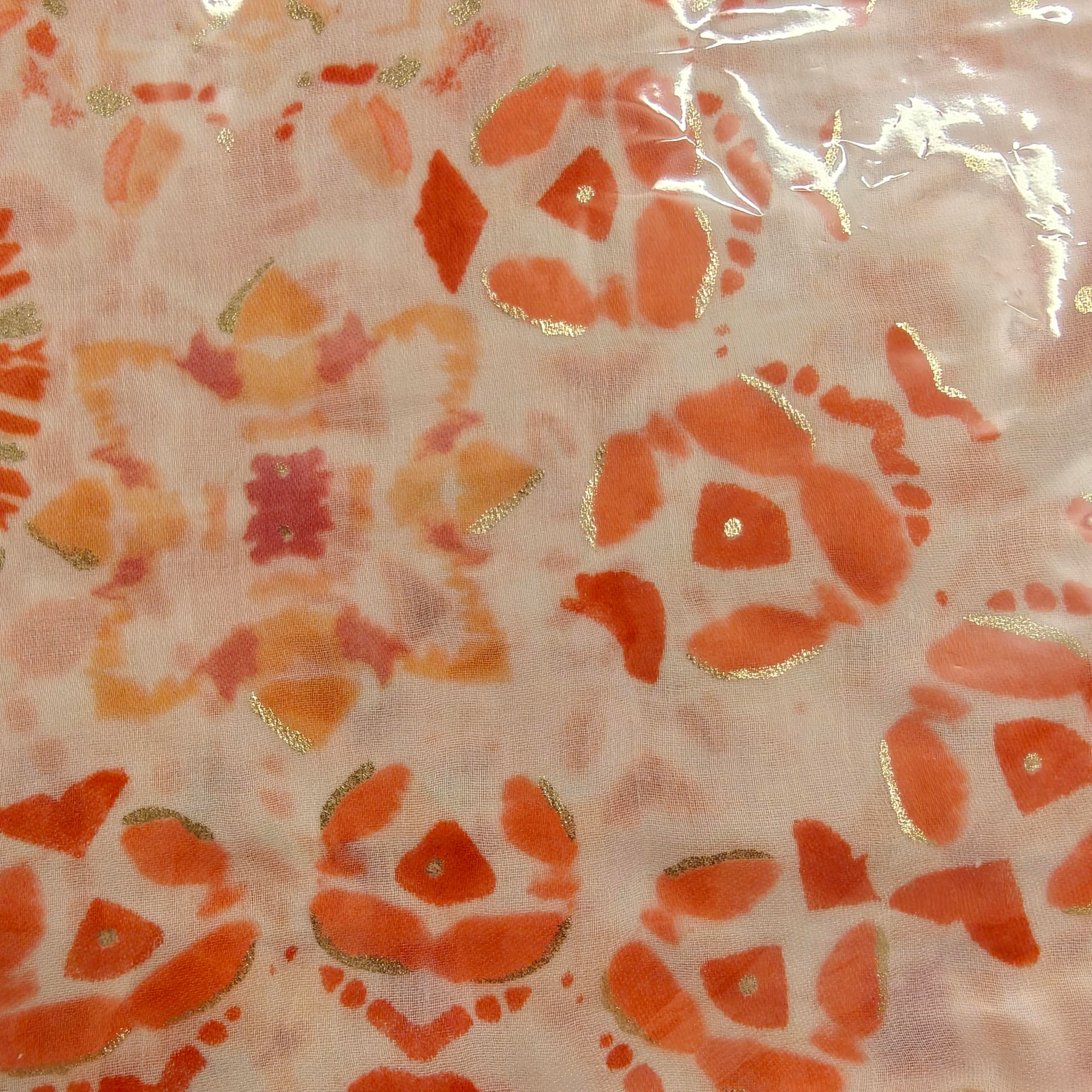 Löwenstein Tørklæde Fish Guld Rød