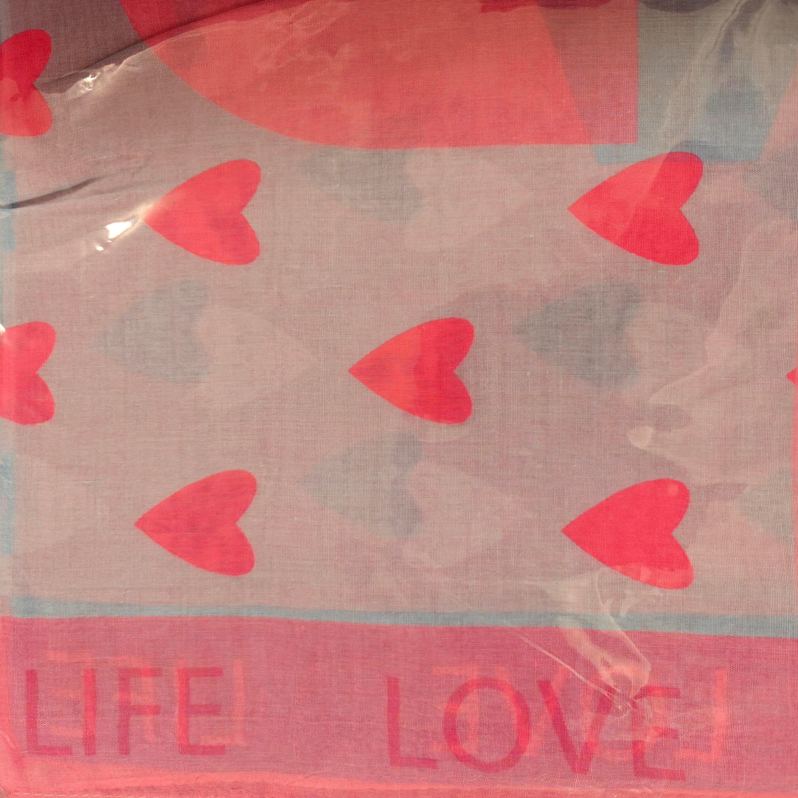 Löwenstein Tørklæde LOVE LIFE Rød