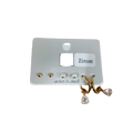 Löwenstein Øreringe 3 Pack Zircon Clear Perle Guld