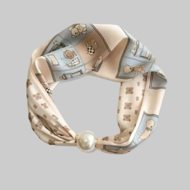 Löwenstein Tørklæde Perle Lukning TOYS Beige Blå