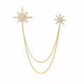 Löwenstein Pins 2 STAR 2 CHAIN Sten Guld