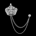 Löwenstein Pins CROWN CHAINS Sten Sølv