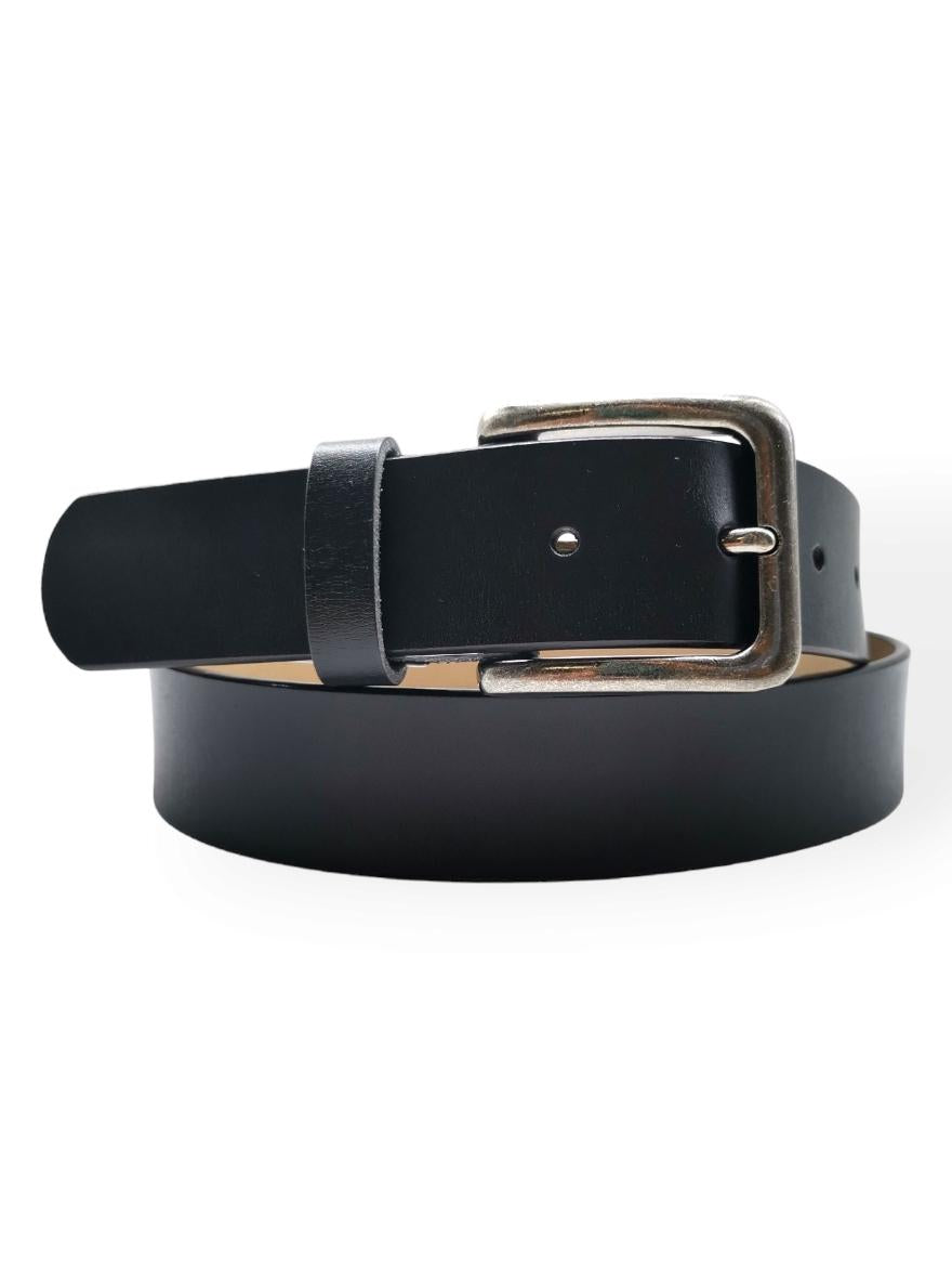 Löwenstein Bælte Glat 32mm Sort Metal
